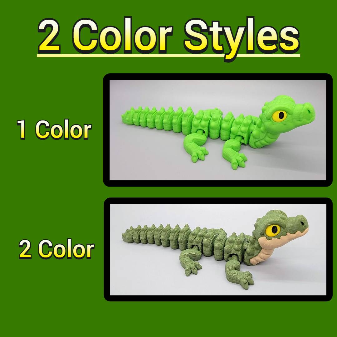 Custom Alligator Toy