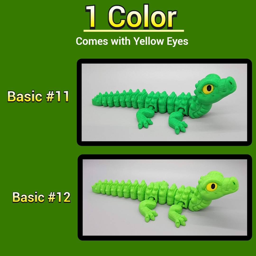 Custom Alligator Toy