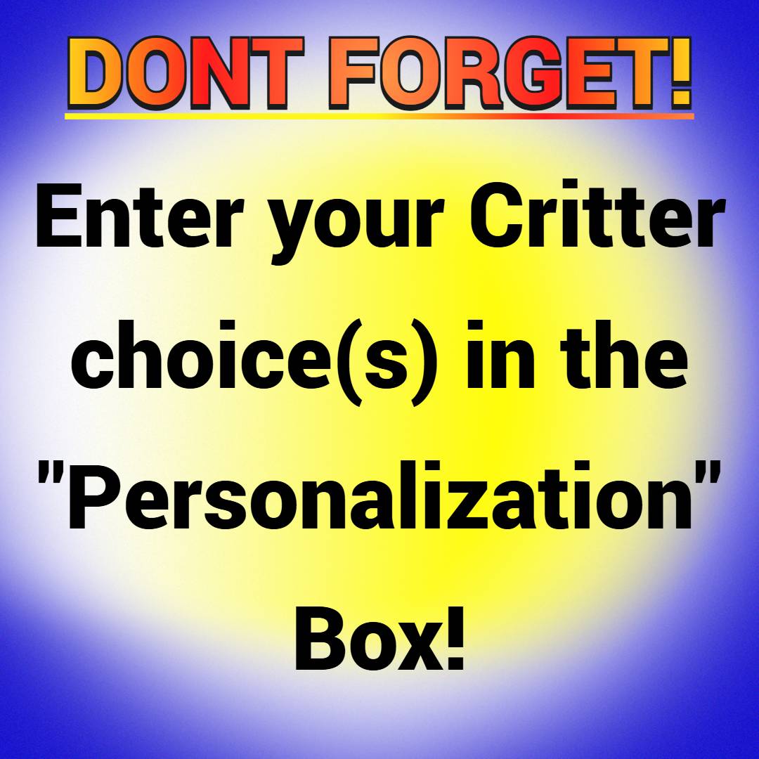 Mini Micro Fidget Critters