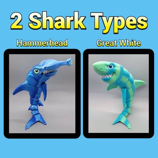 Articulated Shark Toys