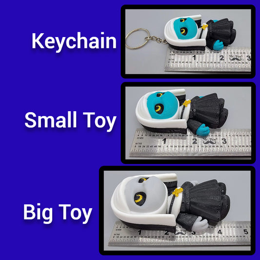 Juguete articulado de gorila bebé