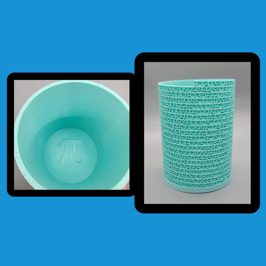 Tower of Pi Pencil Holder