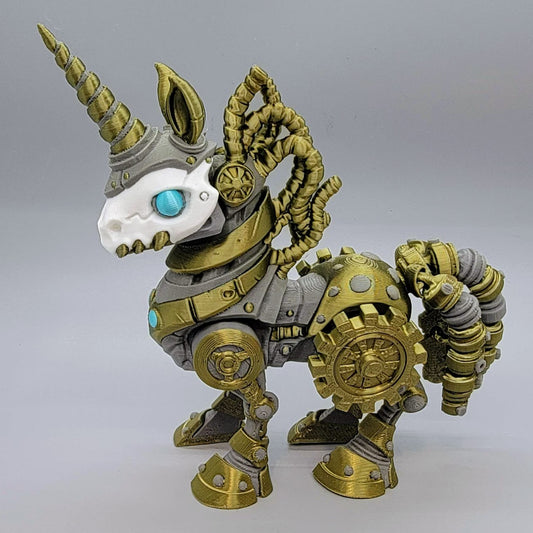Twisty Steampunk Unicorn Toy