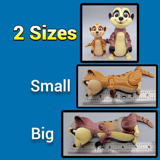 Articulated Meerkat Toy