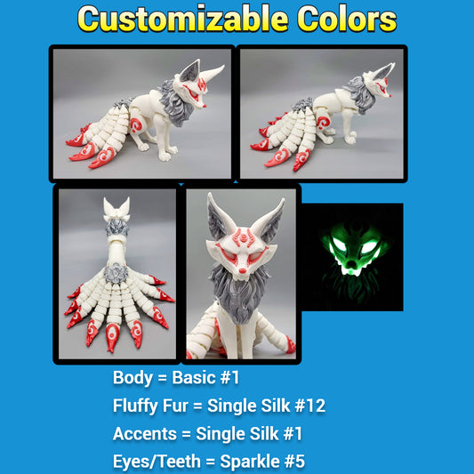 Twisty Kitsune Toy