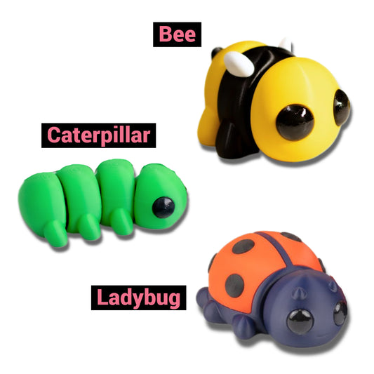Mini Bugs & Garden Critters Fidgets