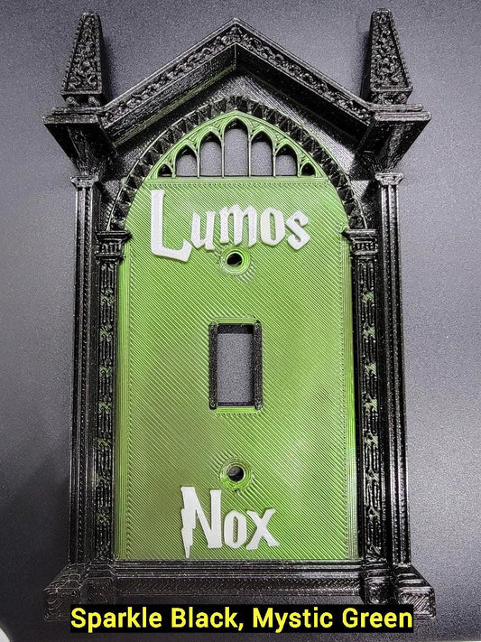 Cubiertas para interruptores de luz con temática de HP