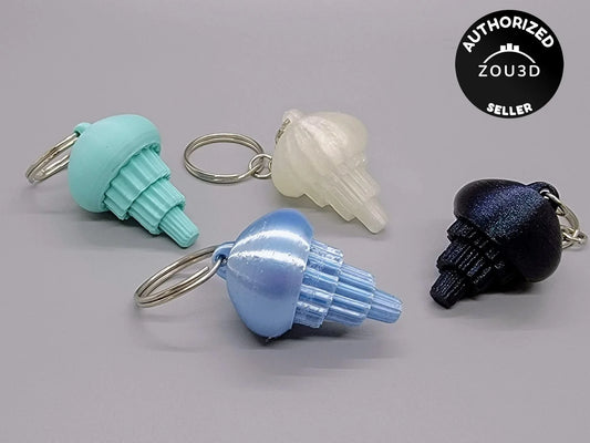 Jellyfish Fidget Keychain