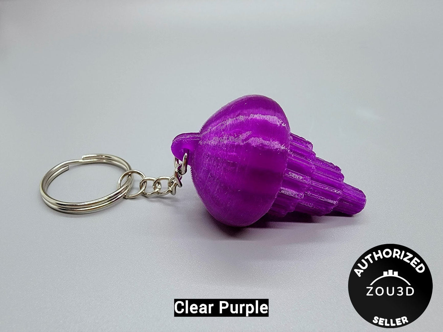 Jellyfish Fidget Keychain