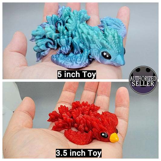 Juguete o llavero de Floppy Baby Phoenix