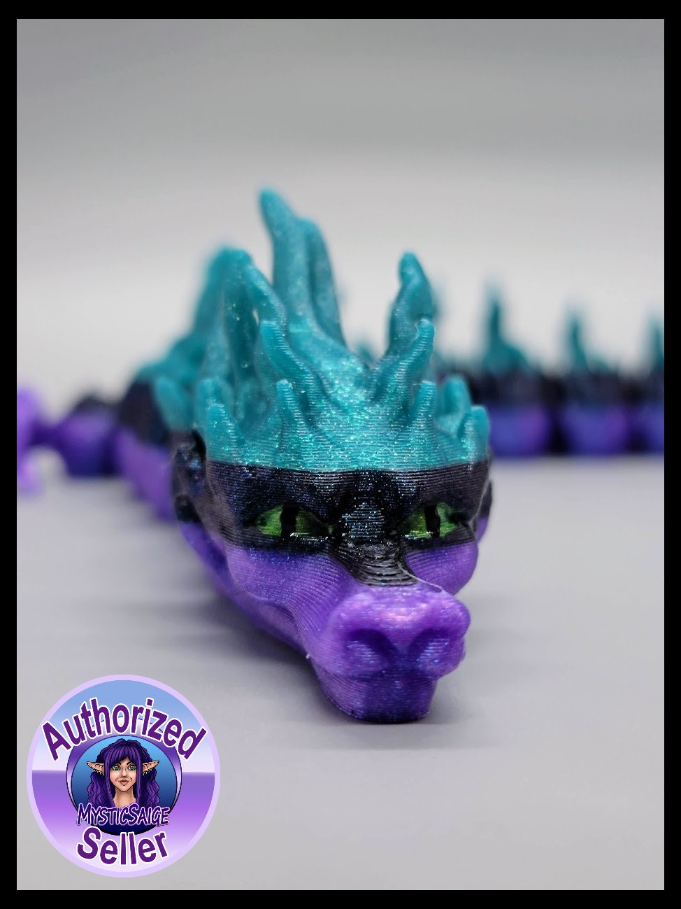 Articulated Dragonfruit Dragon, sensory, custom, repltile, mythical