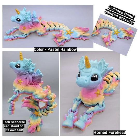Articulated Sea Horse Toy