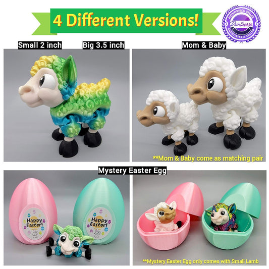 Articulated Lamb Toy