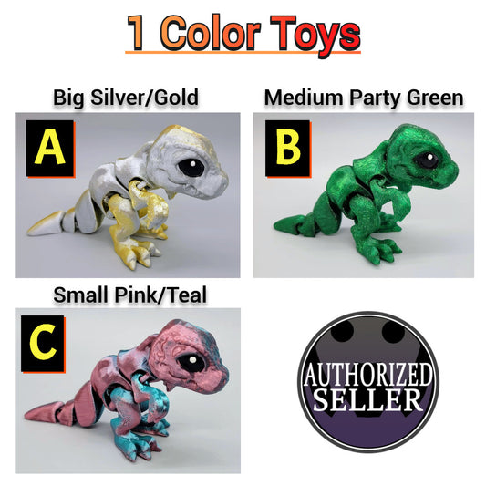 Ready to Ship Mini T-Rex Toy or Keychain