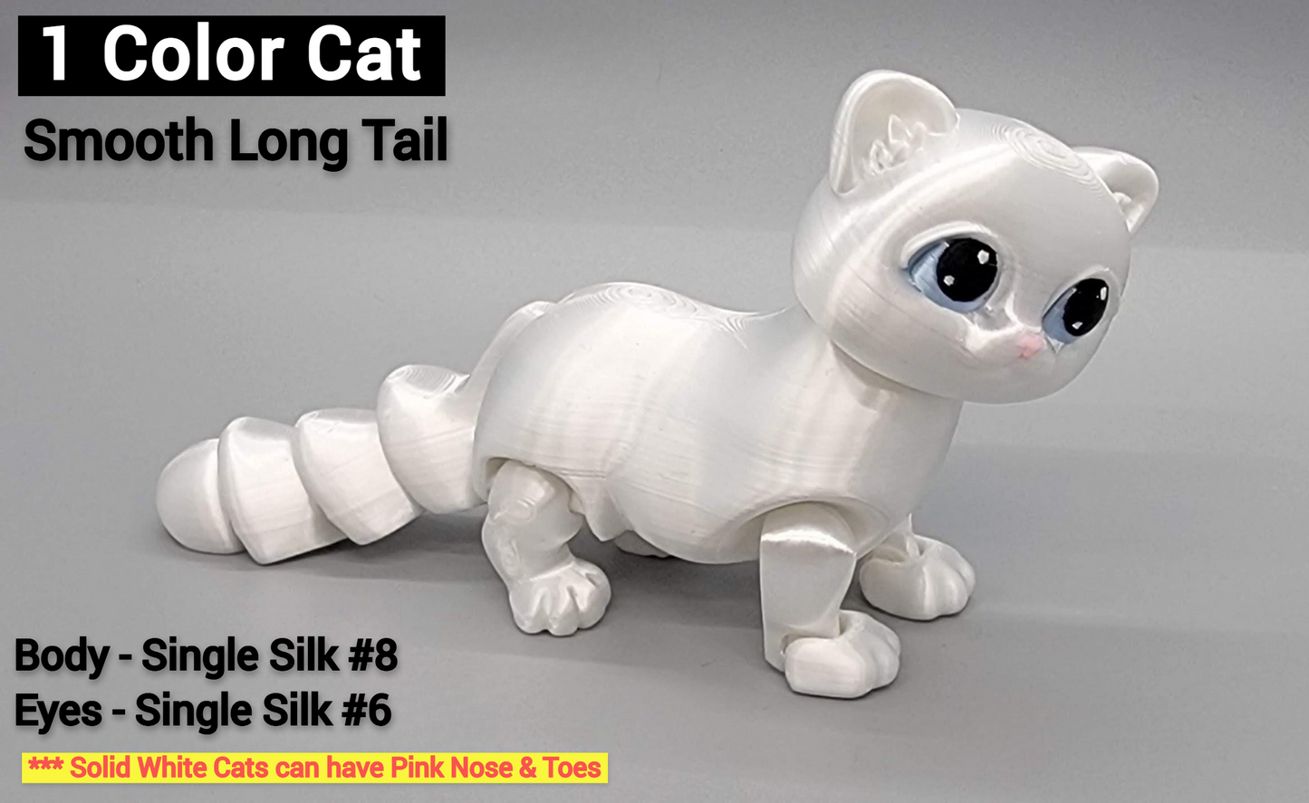 3D Printed Munchkin Cat Toy | Optional Cat Bed & House