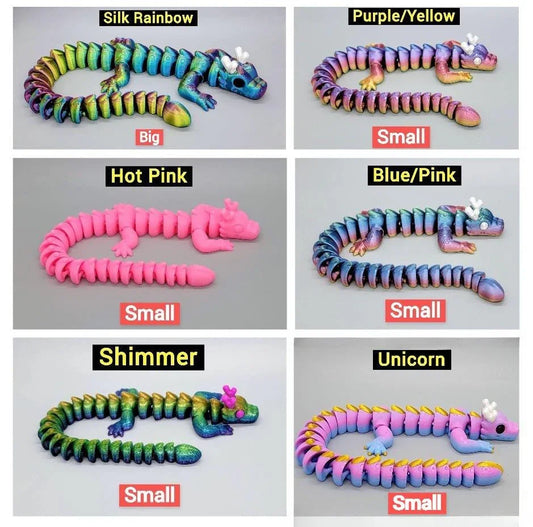 Ready to Ship Flexi Dragon Toys