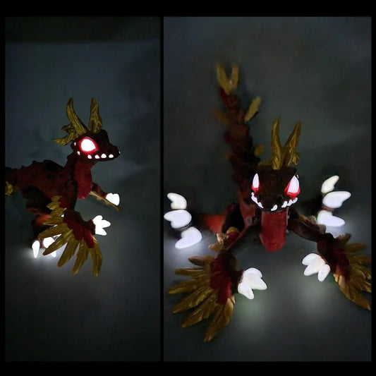 Twisty Feathered Raptor Posable Figure