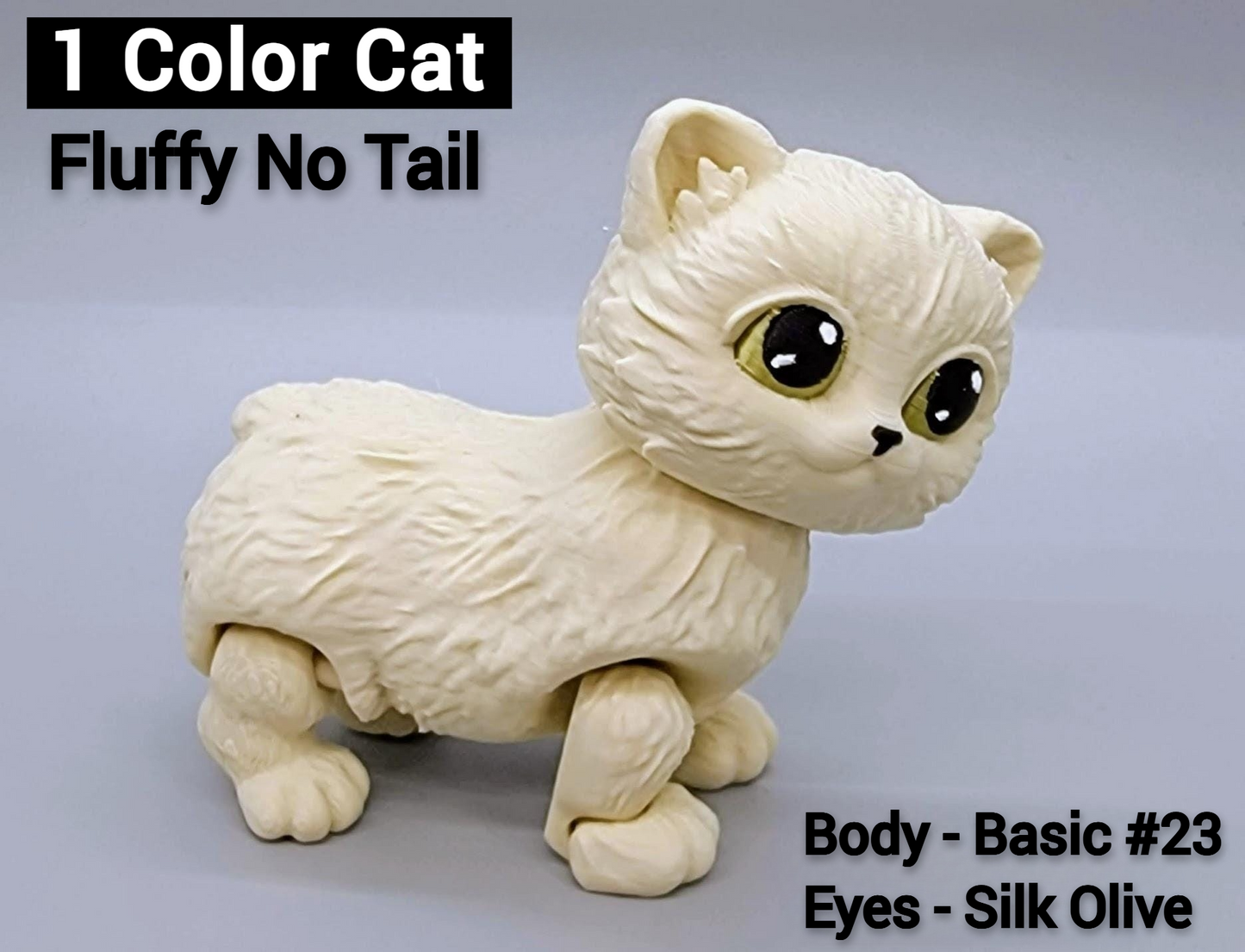 3D Printed Munchkin Cat Toy | Optional Cat Bed & House