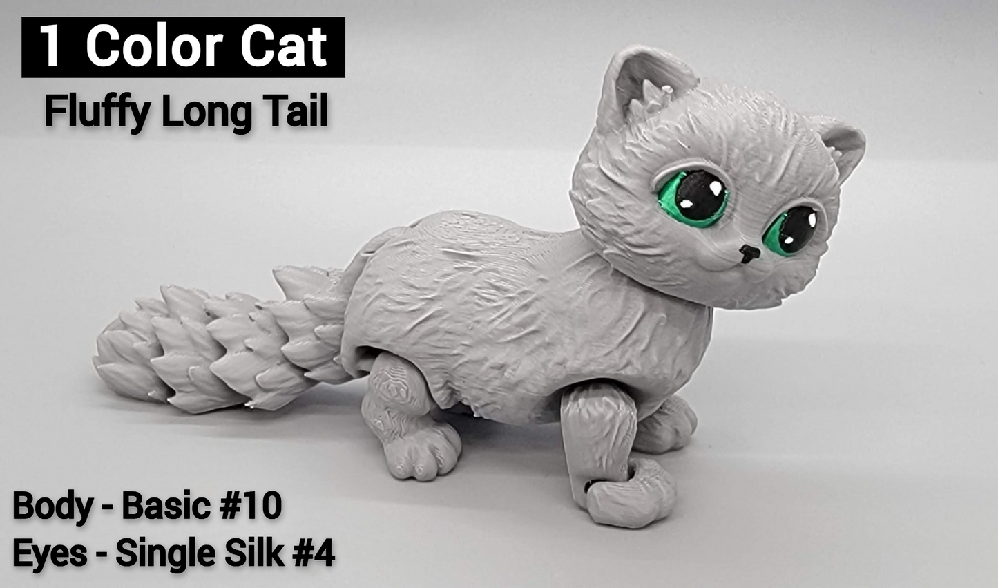 3D Printed Munchkin Cat Toy | Optional Cat Bed & House
