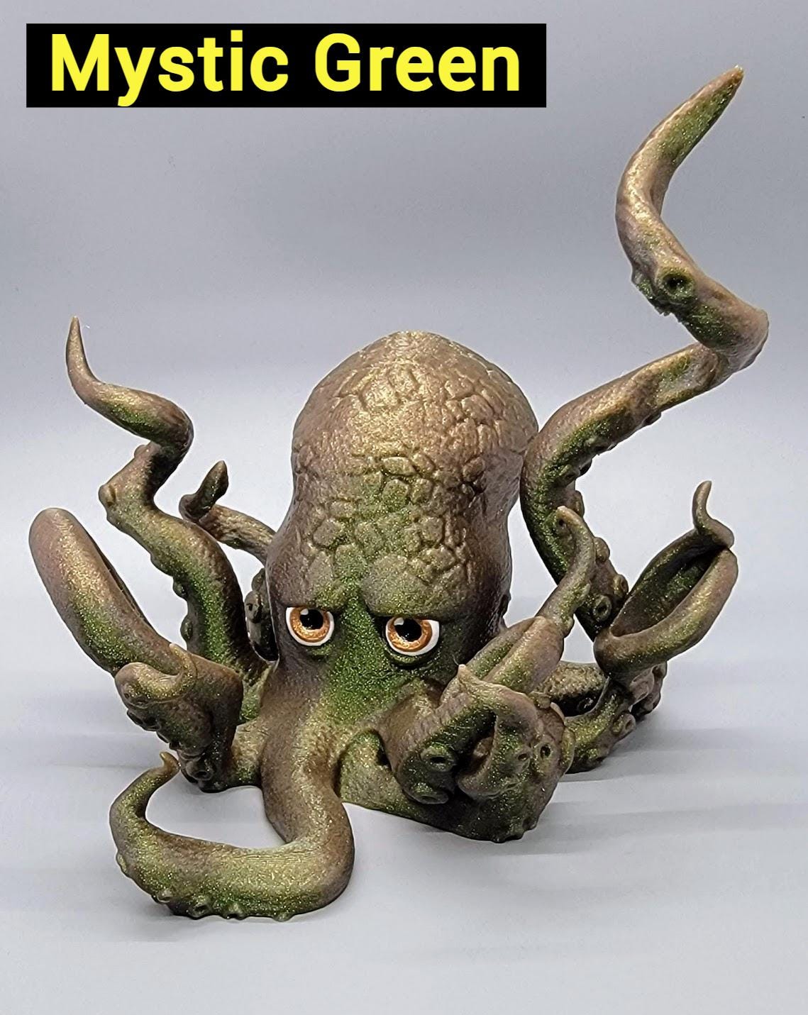 Ready to Ship Octopus Toothbrush Holder | 3D Printed | Bathroom Decor
