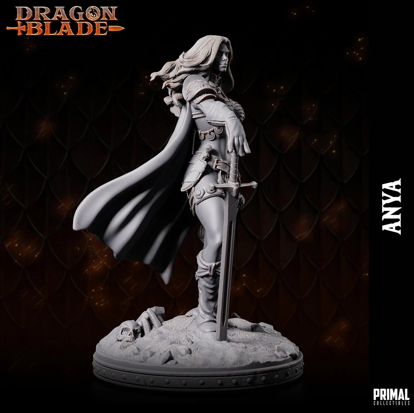 Barbarian Anya 1:6 Scale Resin Statue