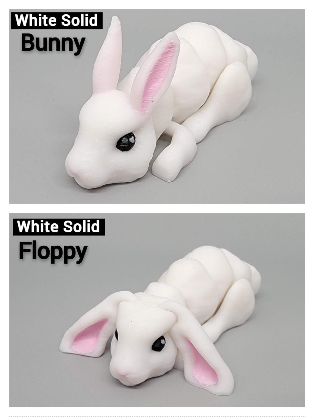 Mini Bunny Rabbit Toy or Keychain | Sensory | Fidget