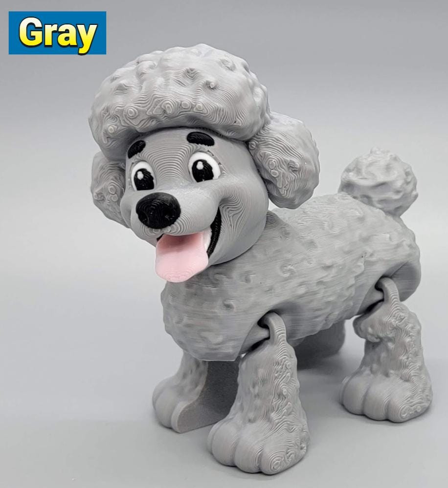 Articulated Poodle Toy