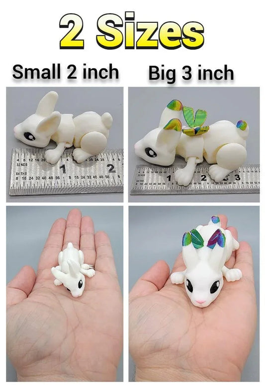Articulated Baby Bunny Toy