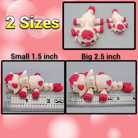 Cupid Cow Toy