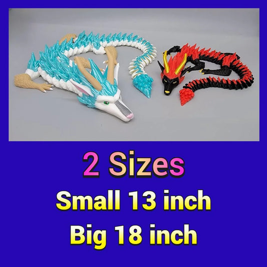 Dragón espiritual peludo