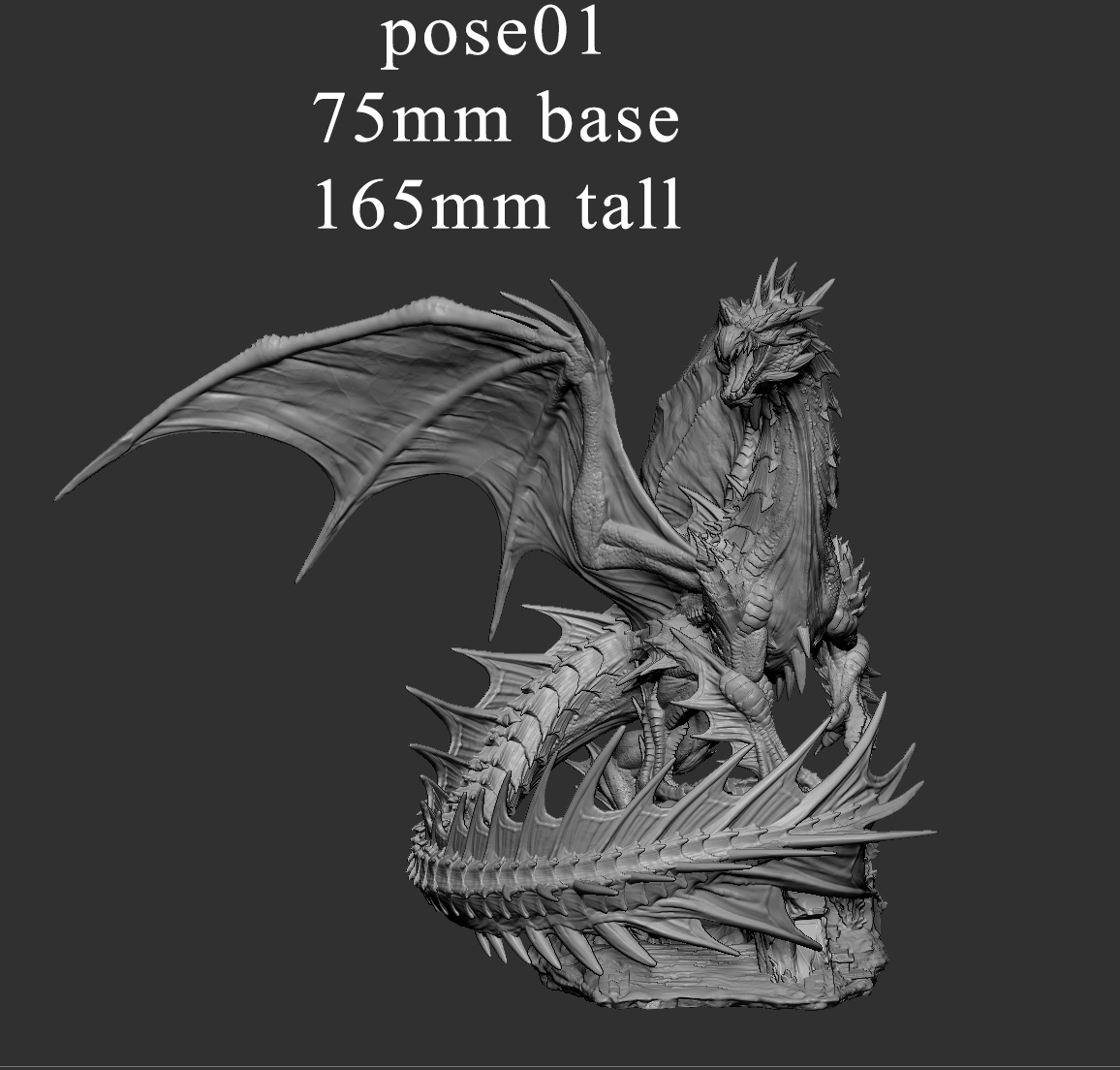 Adult Green Dragon | 2 Poses