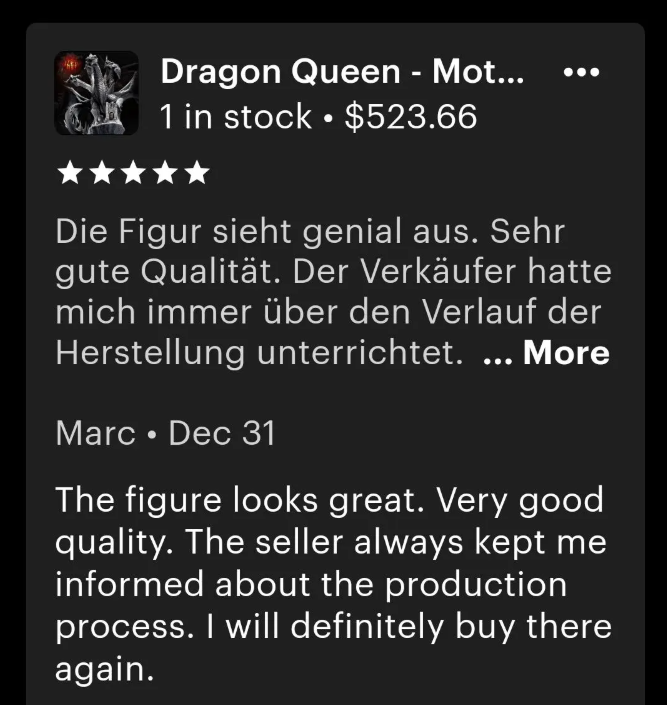 Dragon Queen - Mother of all Dragons | Tiamat | Fantasy Figurine | Game Room Decor | Collectible | Gargantuan Plus