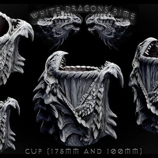 White Dragon Cup (2 sizes)
