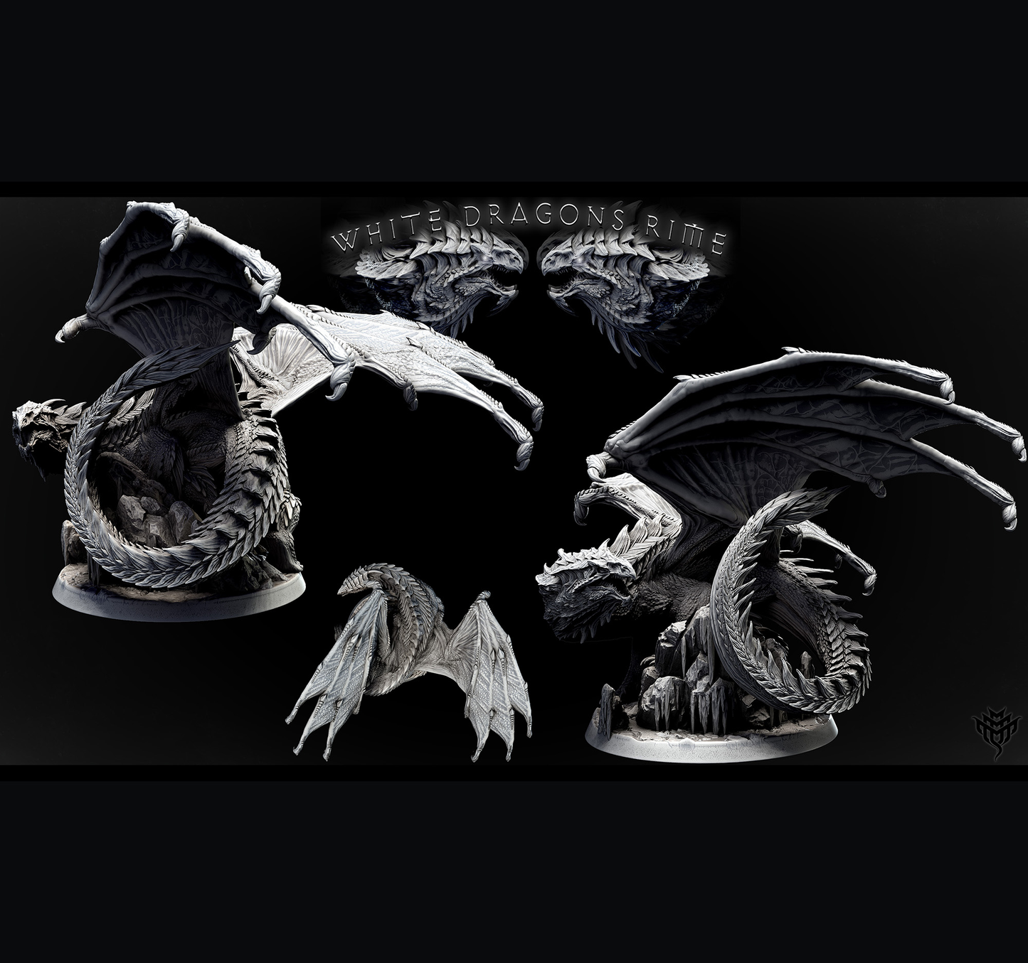 Adolescent White Dragon