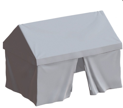 Medieval Square Pavilion Tents – Wargaming Scenery