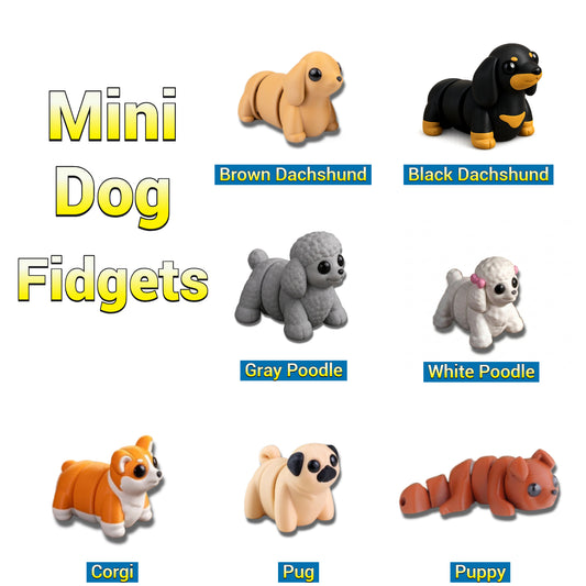 Mini Dog Fidgets