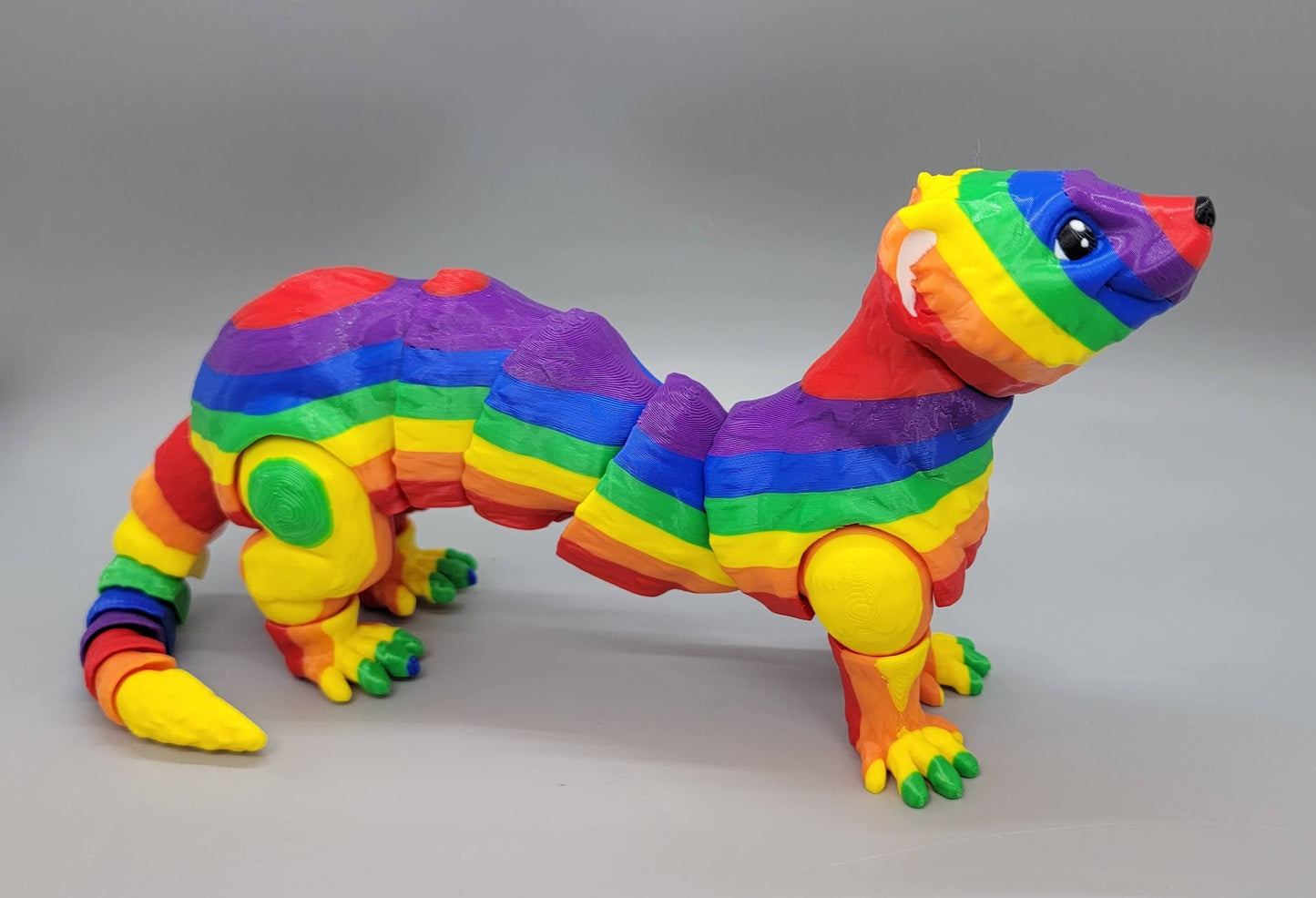 Articulated Ferret Toy