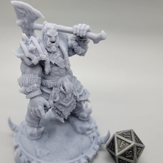 Draumir the Frosthorn – Orc Fighter