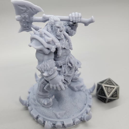 Draumir the Frosthorn – Orc Fighter
