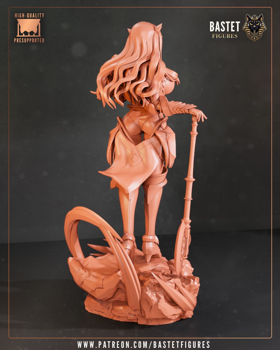 Camilla resin fan art statue, and bust options available from D&K Custom Prints.