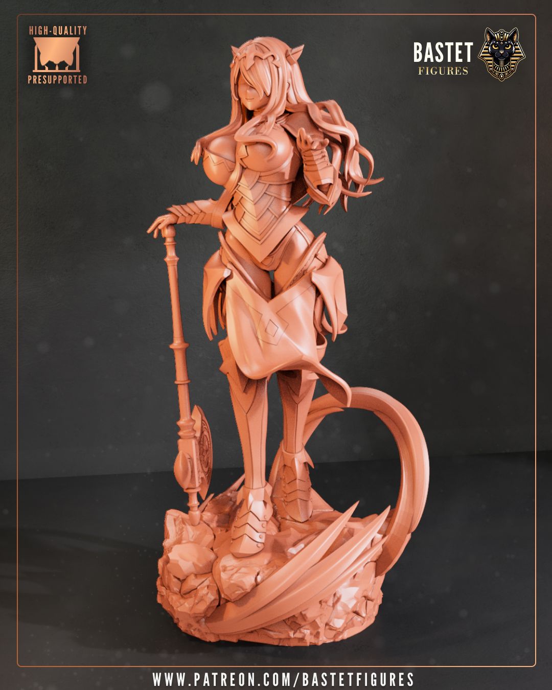Camilla resin fan art statue, and bust options available from D&K Custom Prints.