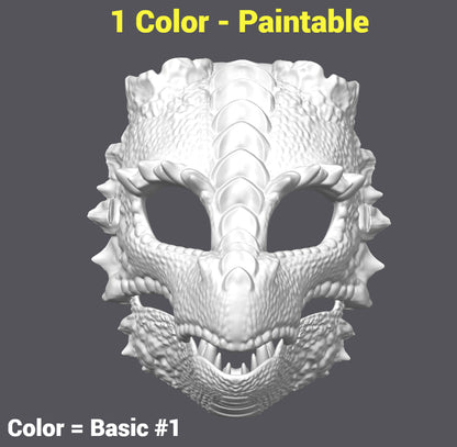 Dragon Mask Custom Colors