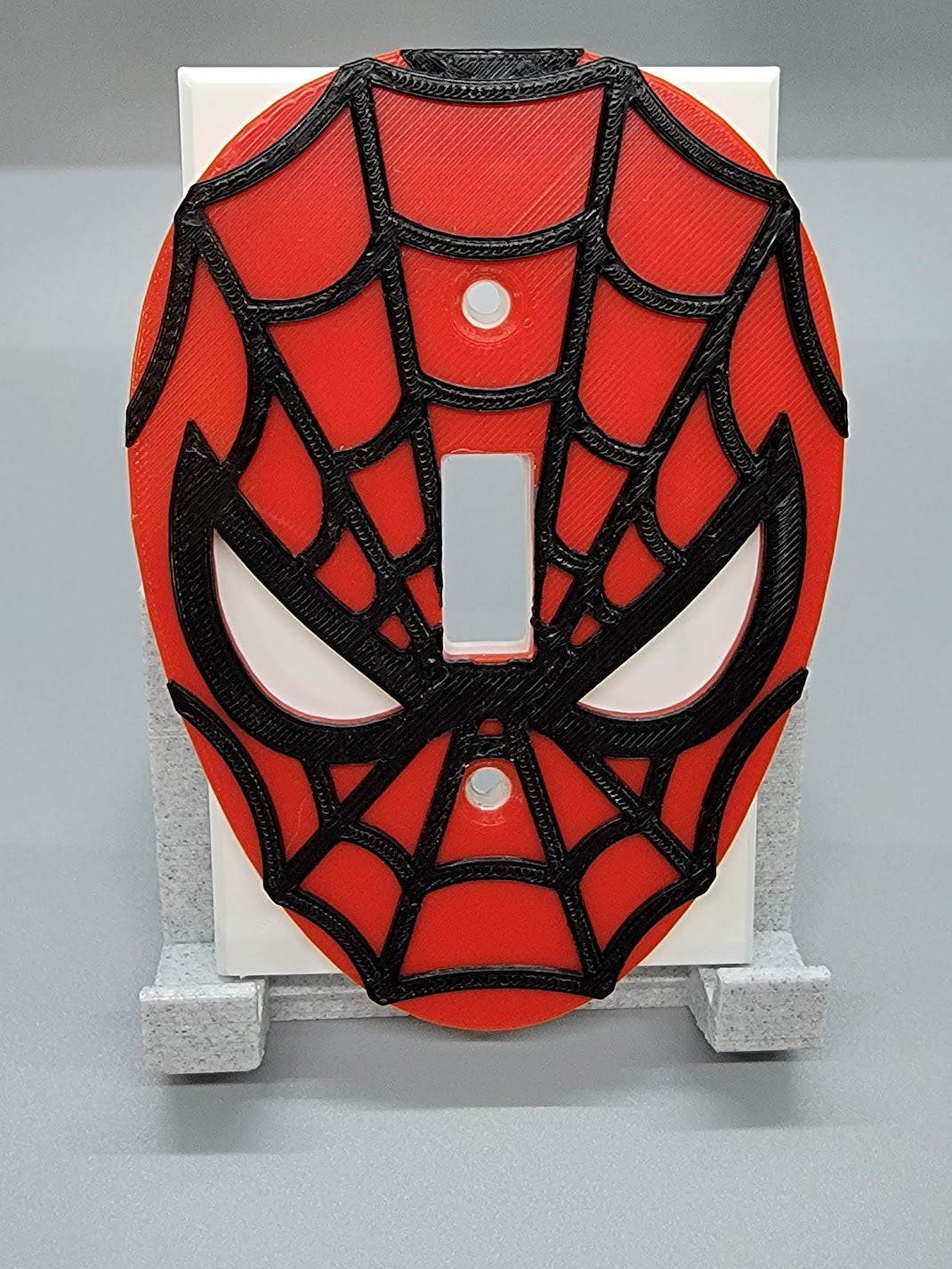 Comic Book Hero Themed Light Switch Cover