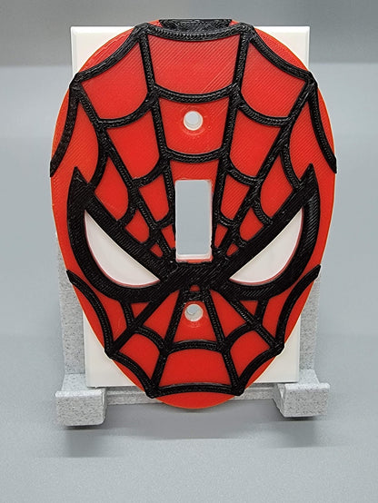 Comic Book Hero Themed Light Switch Cover