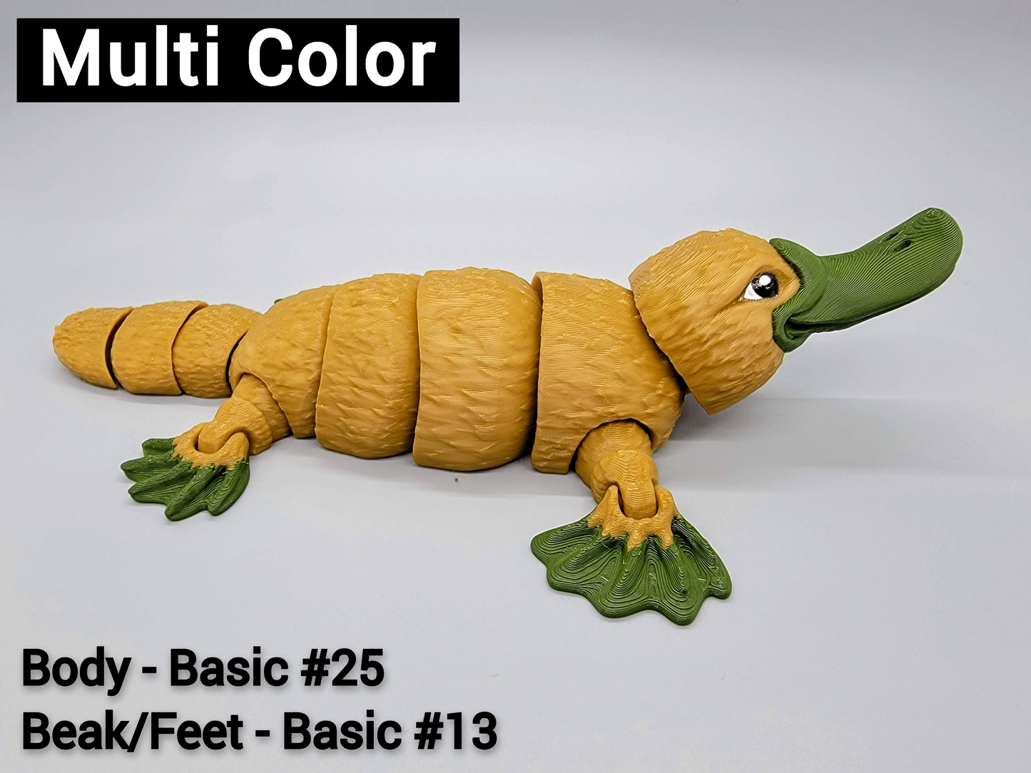 Articulated Platypus Toy Fun, Fidget, Flexi, Sensory