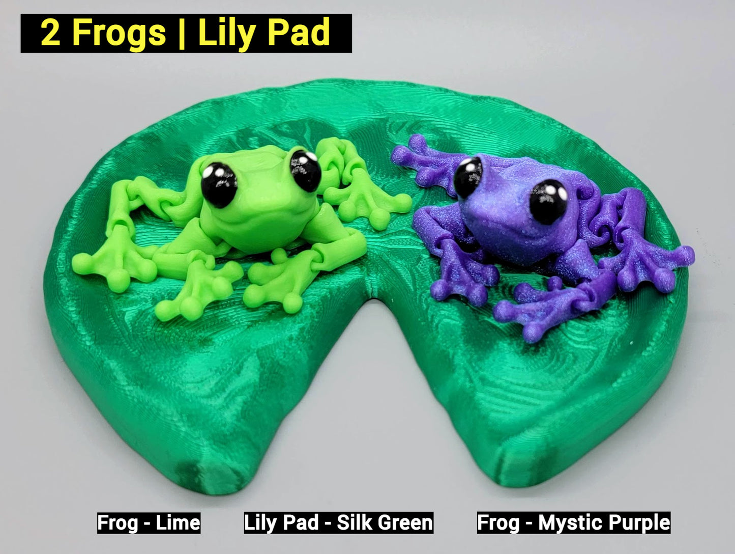 Articulated Tiny Cinder Frog Toy (also available in party packs) Fidget Sensory Flexi Amphibian