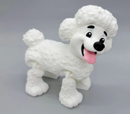Articulated Poodle Toy