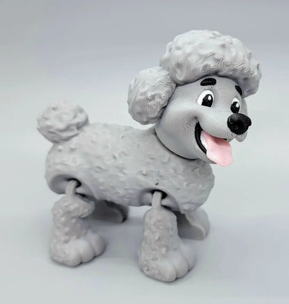 Articulated Poodle Toy