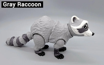 Articulated Raccoon Toy