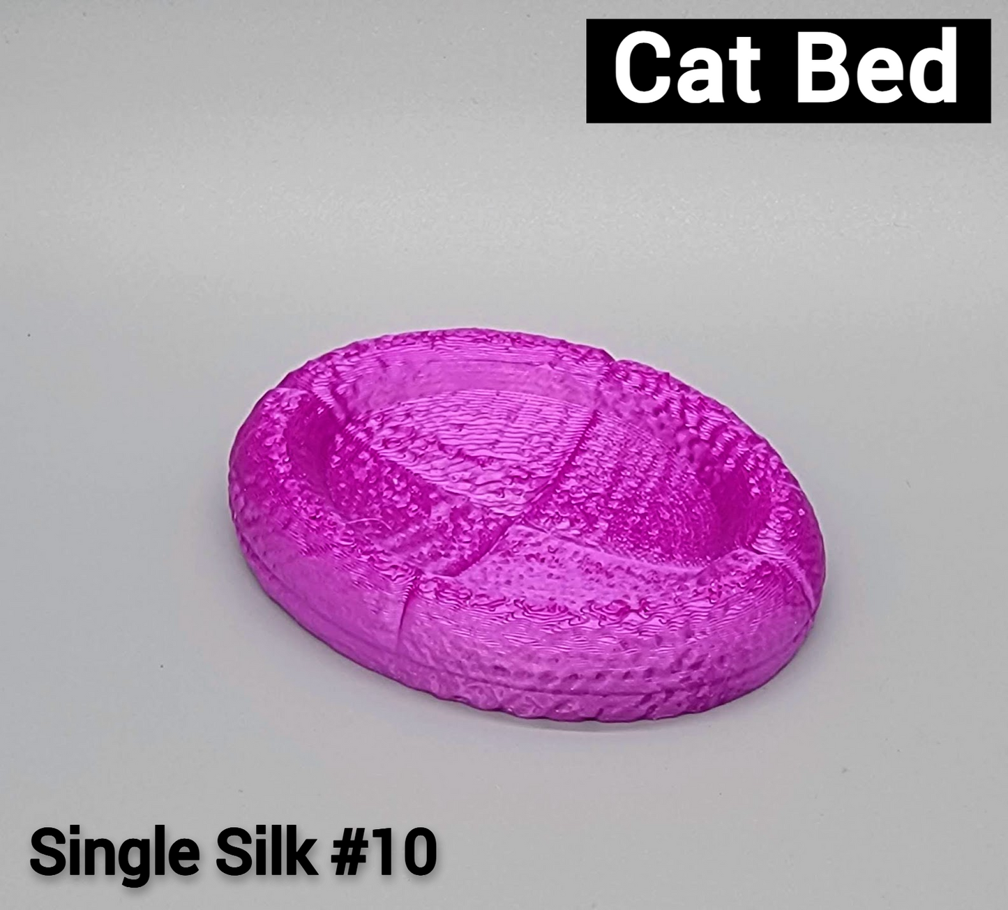 3D Printed Munchkin Cat Toy | Optional Cat Bed & House